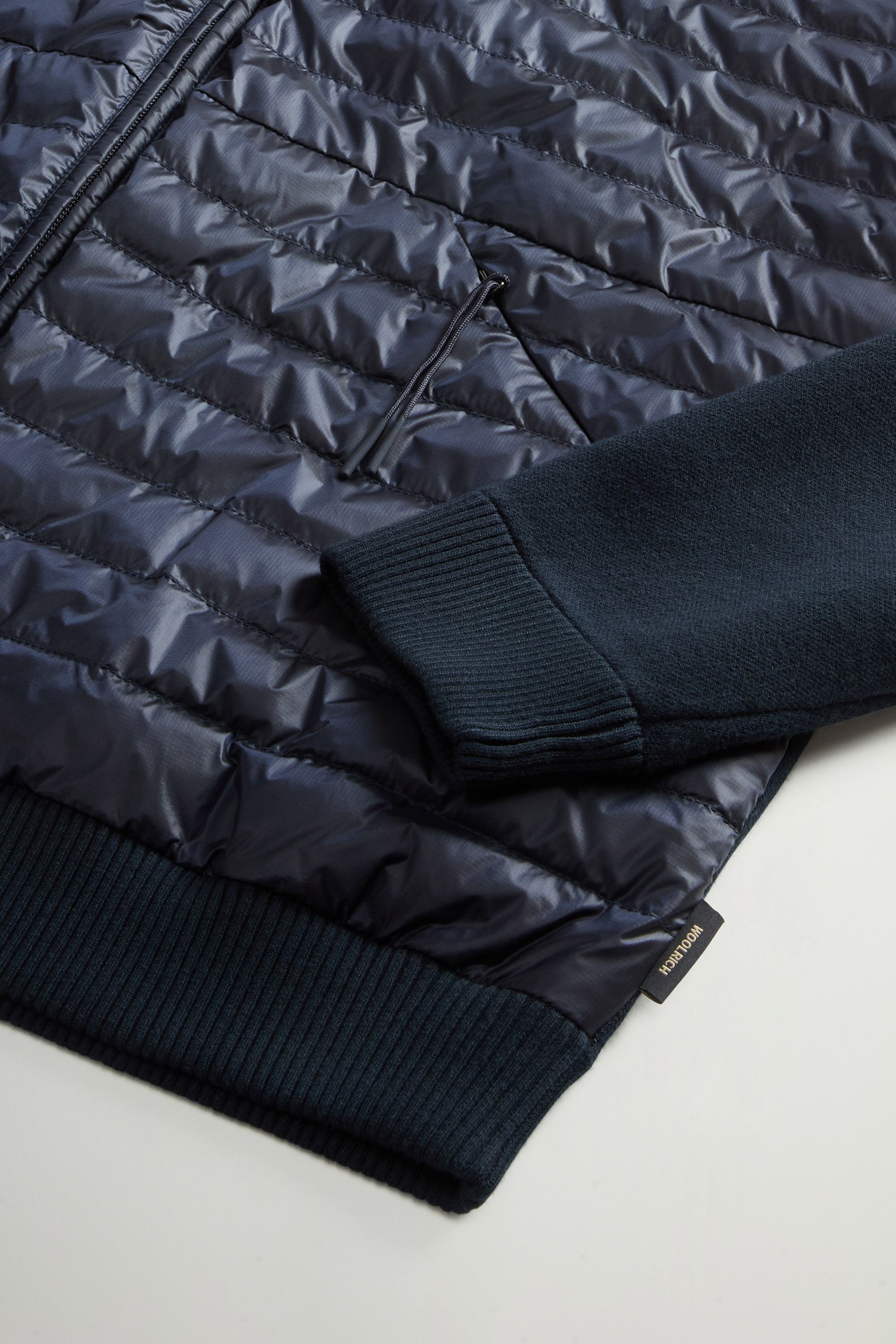 Allen Hybrid Jacket in Ripstop Nylon Blue photo 7 | Woolrich