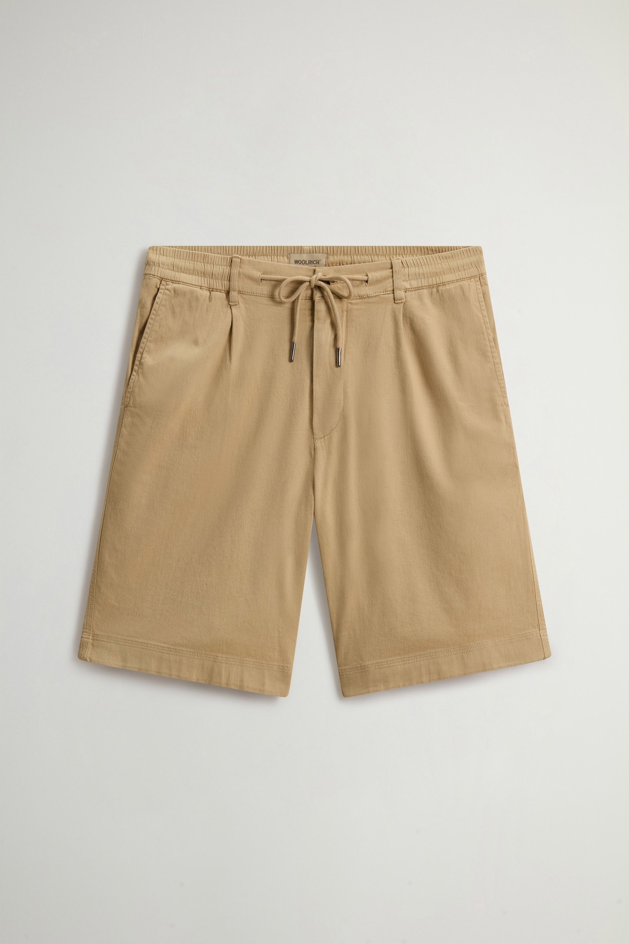 LINEN BLEND MILTON SHORT GD Beige photo 3 | Woolrich