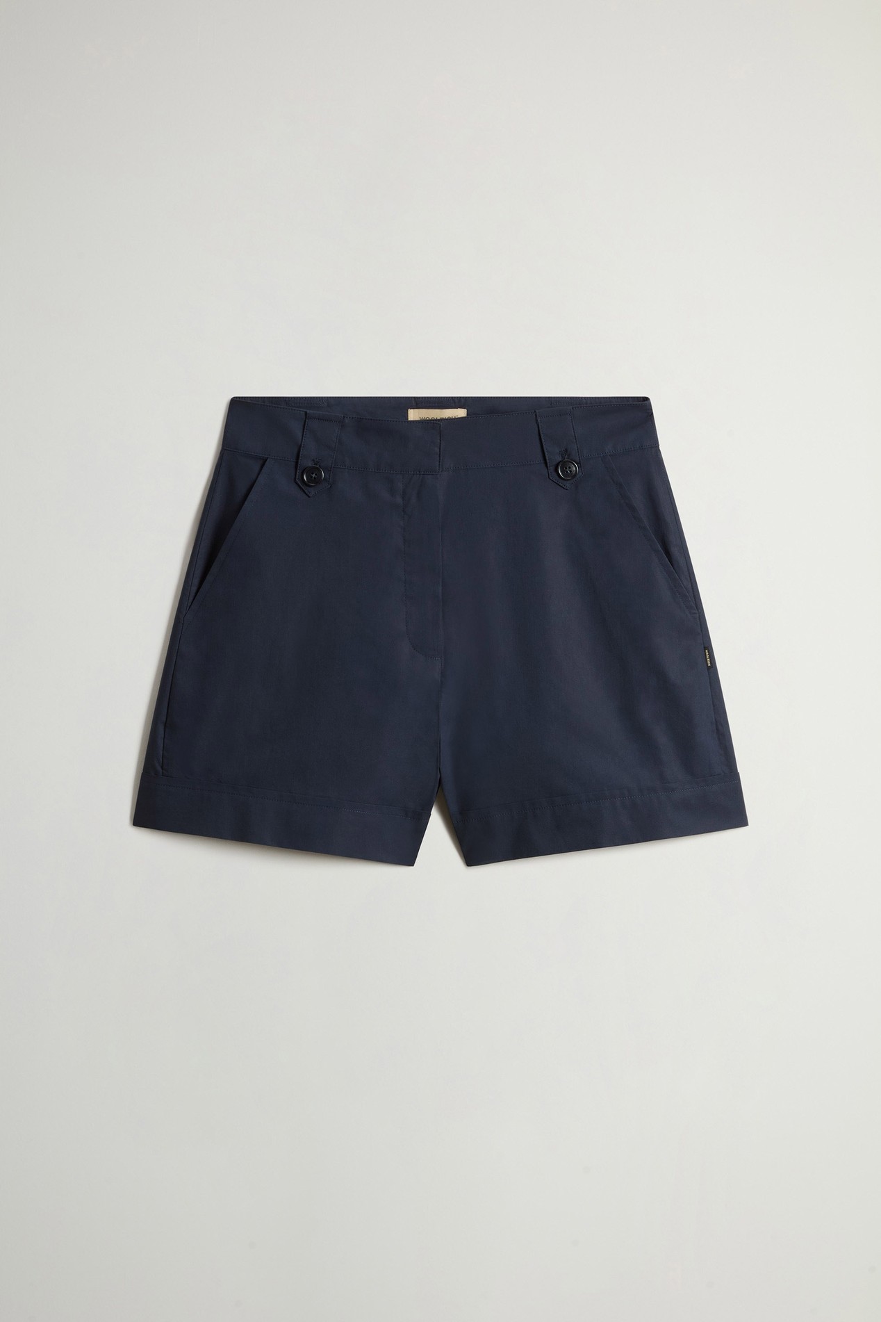 COTTON POPLIN SHORTS Blue photo 3 | Woolrich