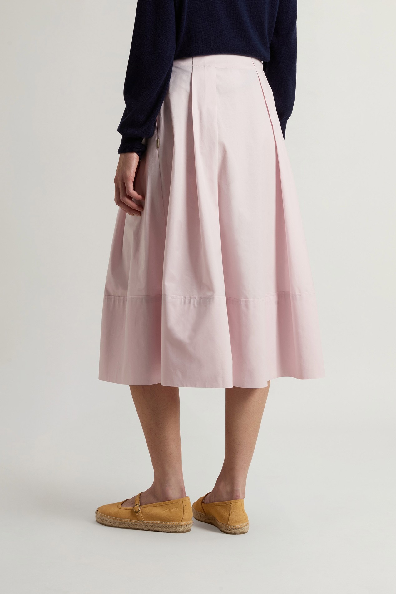 COTTON POPLIN SKIRT Pink photo 2 | Woolrich