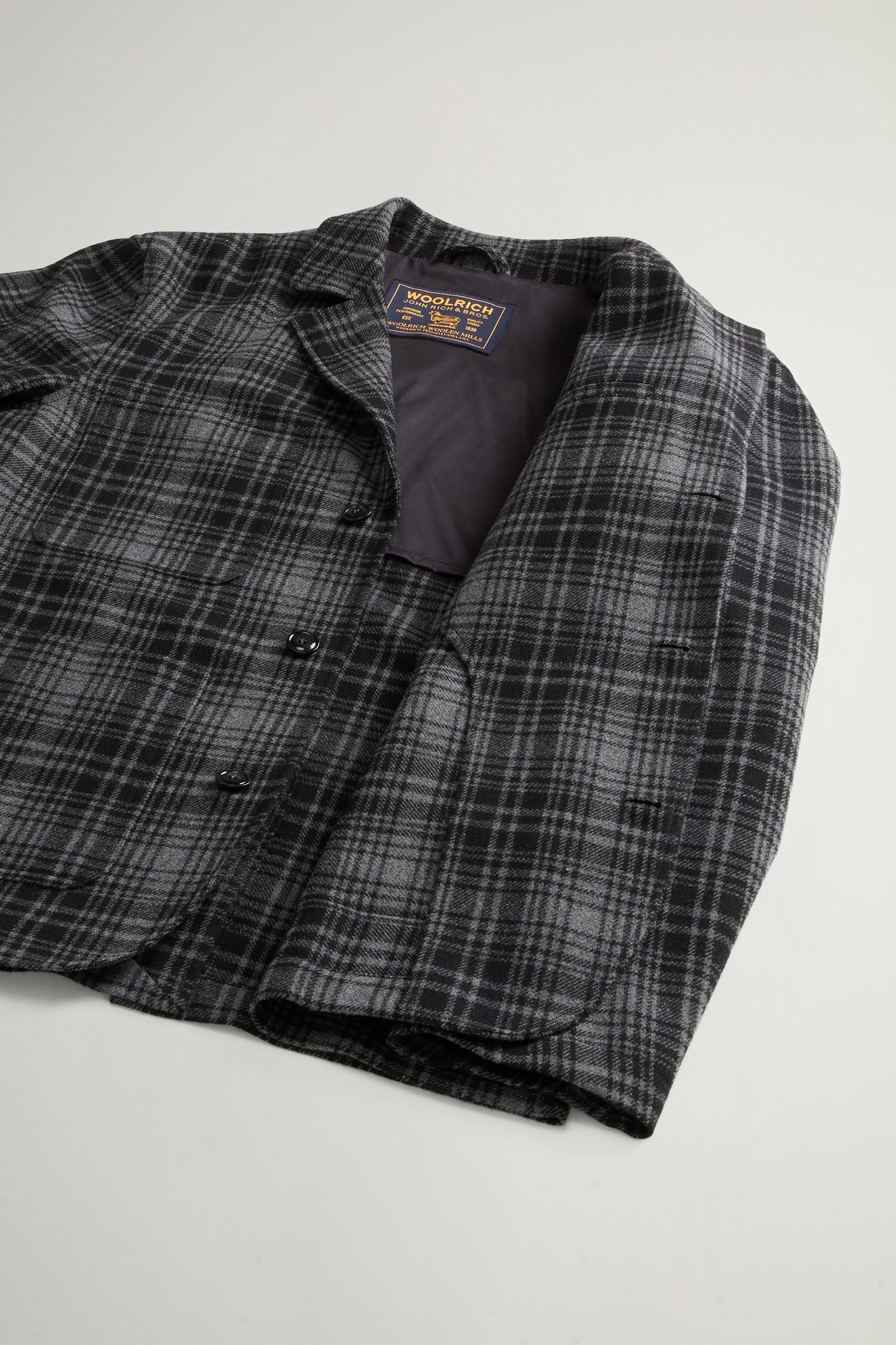 WOOL BLEND FLANNEL BLAZER Grau photo 8 | Woolrich
