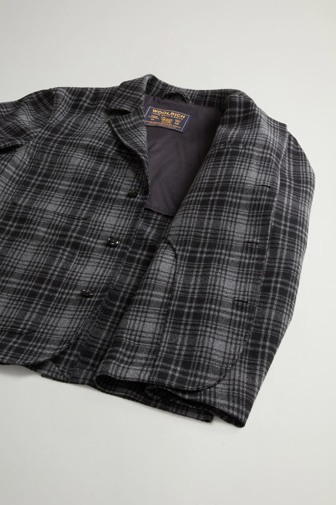 WOOL BLEND FLANNEL BLAZER Grau photo 8 | Woolrich