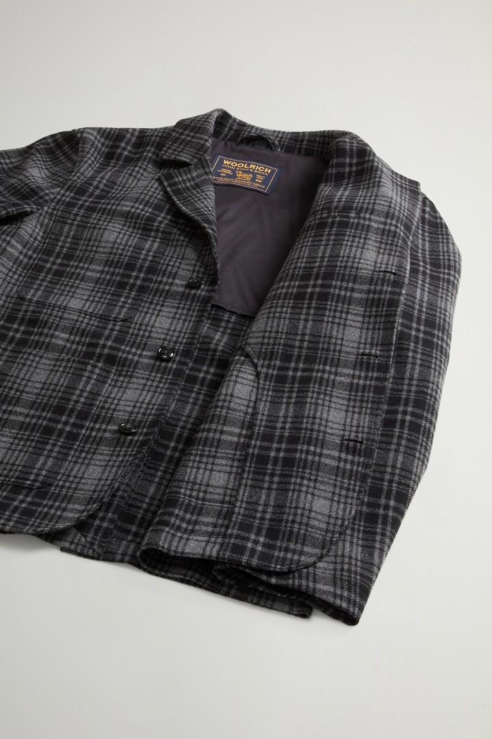 WOOL BLEND FLANNEL BLAZER Grau photo 8 | Woolrich