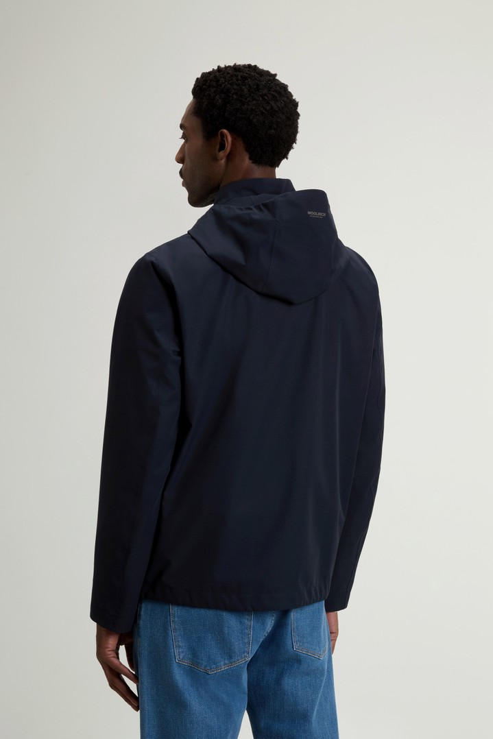 Pacific Jacket in Two-Layered Fabric Blue photo 3 | Woolrich