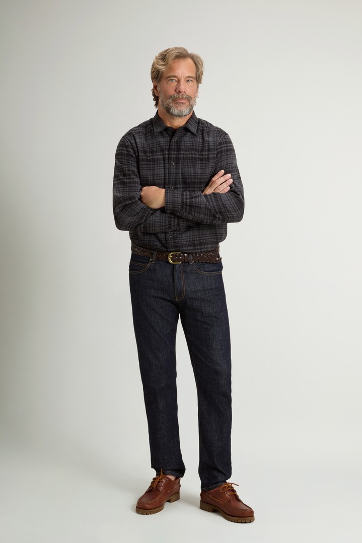 CHECK FLANNEL WARREN SHIRT Grau photo 2 | Woolrich