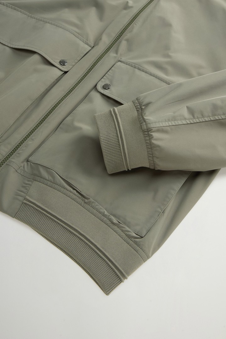 Wesley Bomber Jacket in Urban Touch Green photo 7 | Woolrich