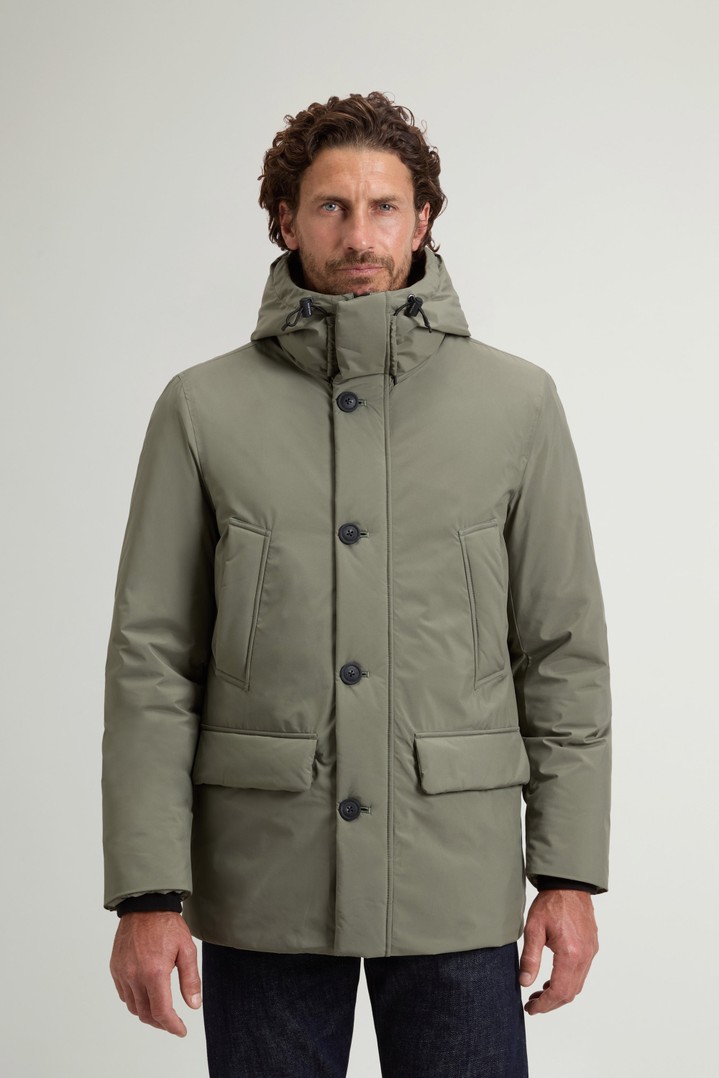 Cloud Arctic Parka with Hood Green photo 1 | Woolrich