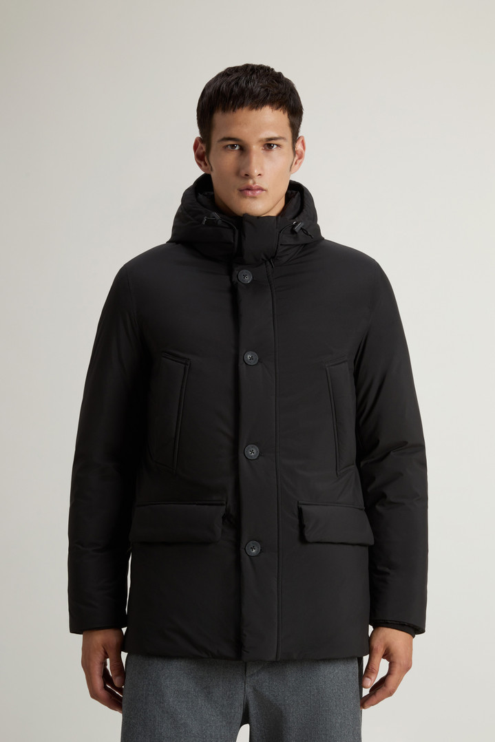 Cloud Arctic Parka with Hood Black photo 1 | Woolrich