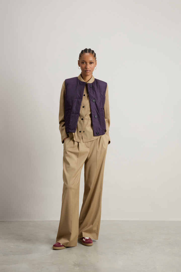 Overshirt in Wool Blend Beige photo 9 | Woolrich