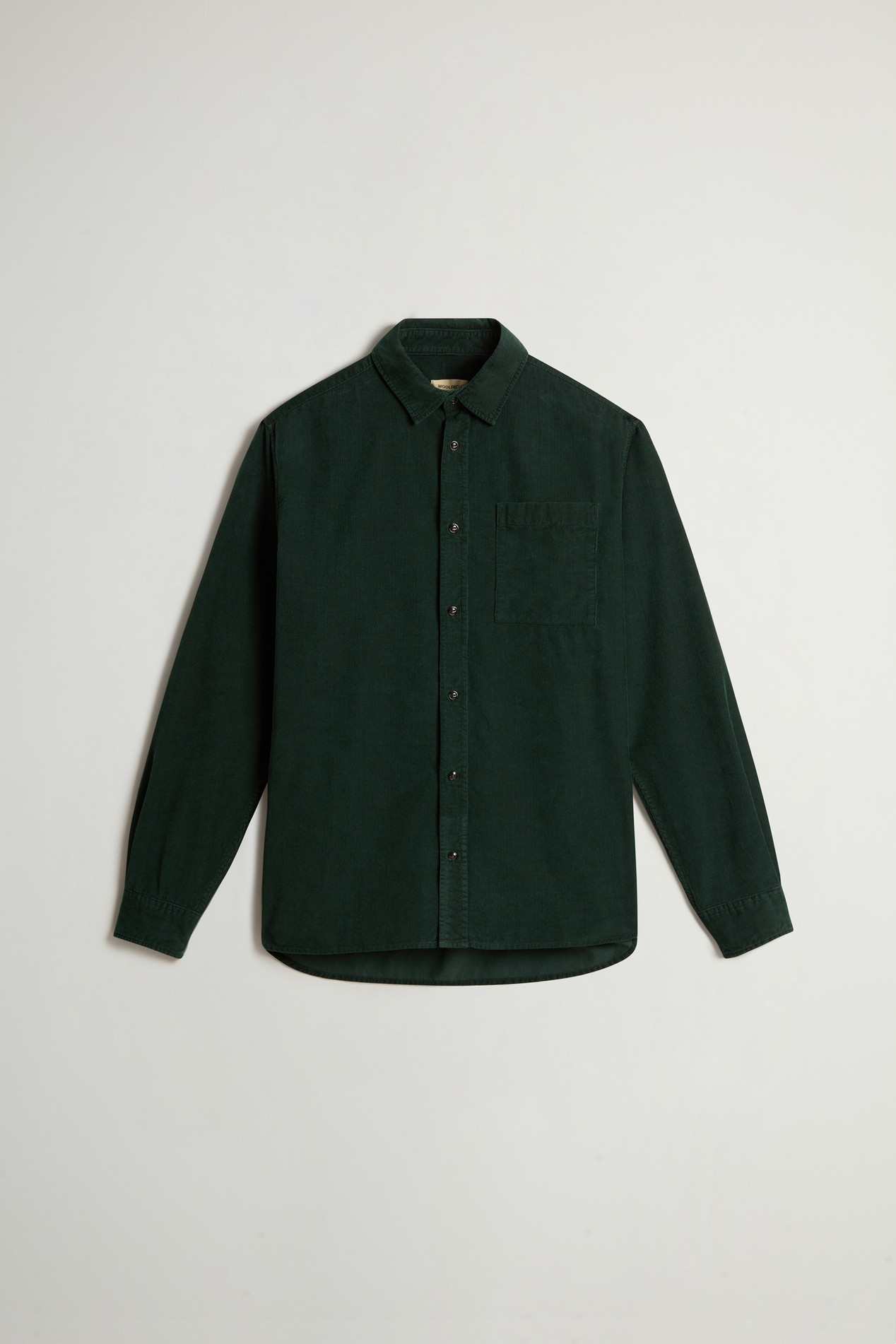 CORDUROY MACKEY SHIRT GD Green photo 5 | Woolrich