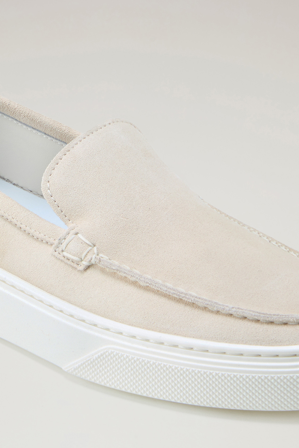 Suede Slip-on Loafers Beige photo 5 | Woolrich