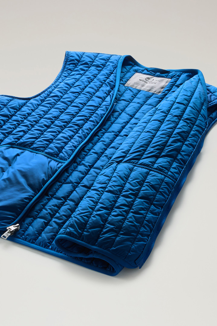 Quilted Vest in Recycled Pertex Quantum Blue photo 4 | Woolrich