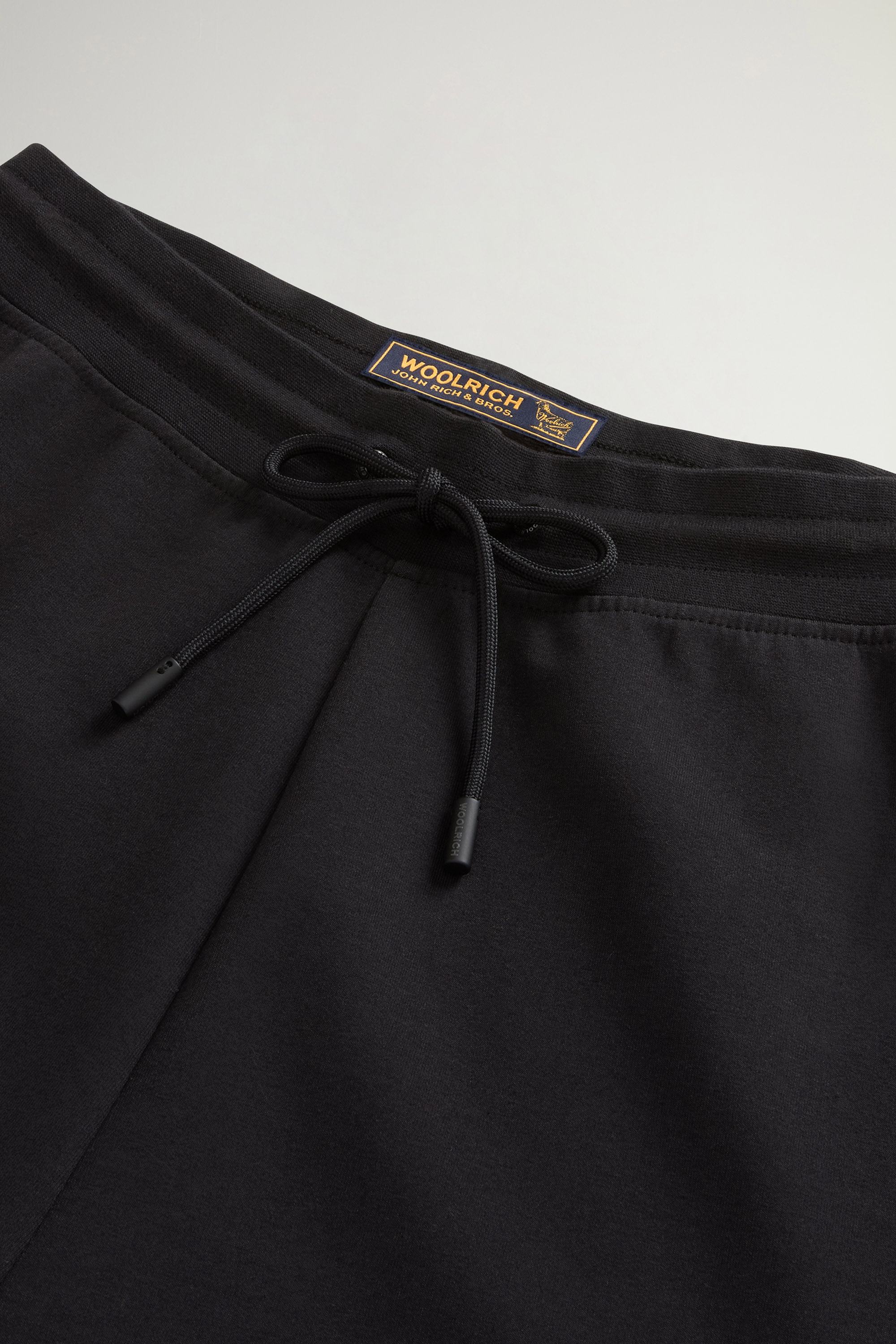 INTERLOCK SWEATPANTS Black photo 5 | Woolrich