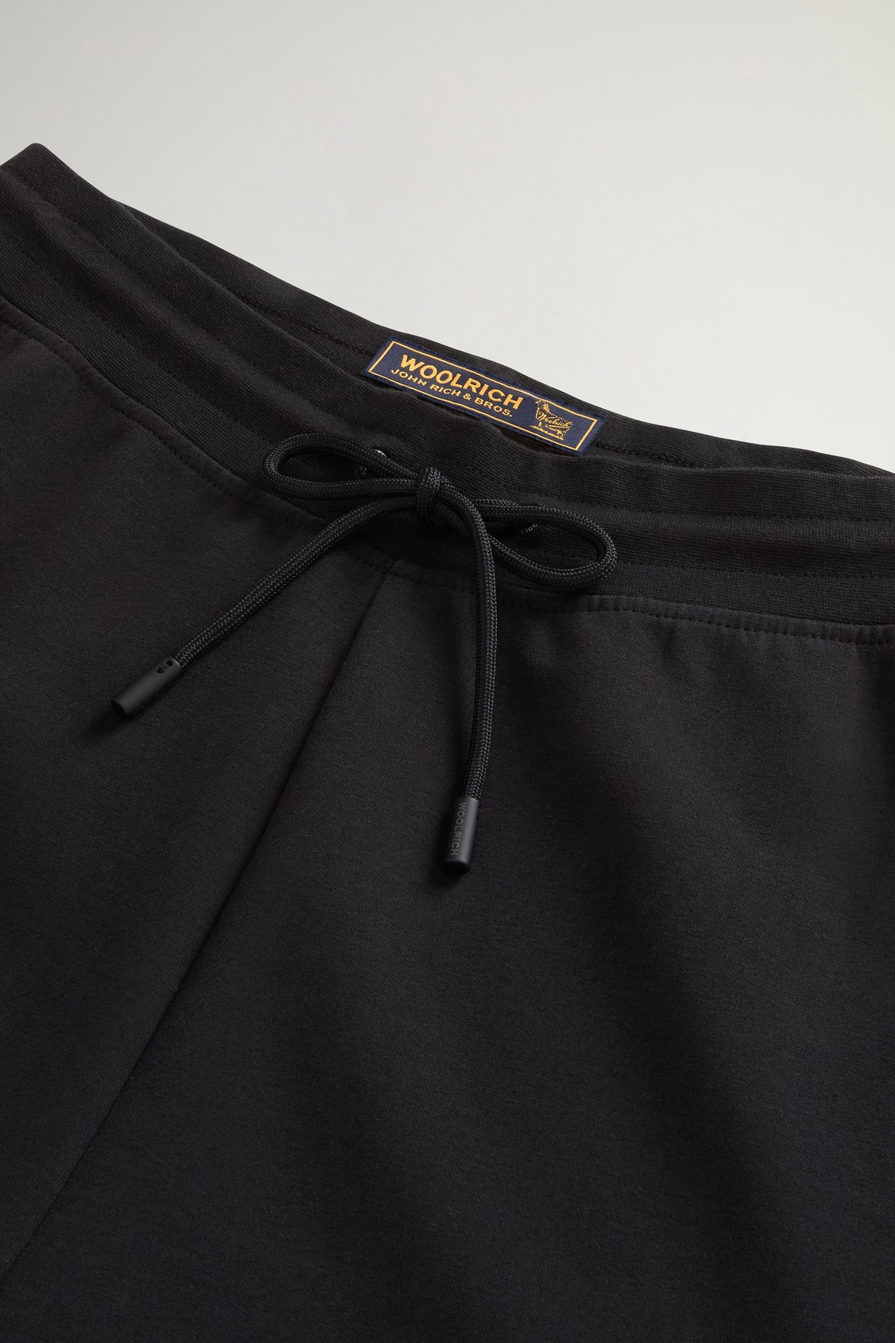 INTERLOCK SWEATPANTS Black photo 5 | Woolrich