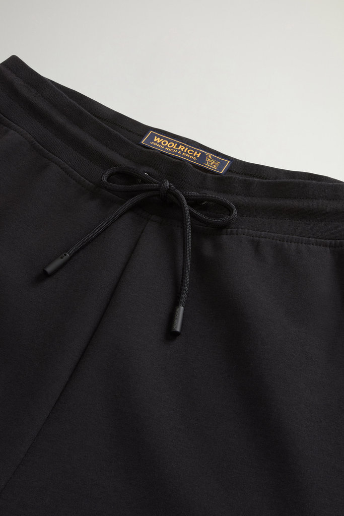 INTERLOCK SWEATPANTS Black photo 5 | Woolrich
