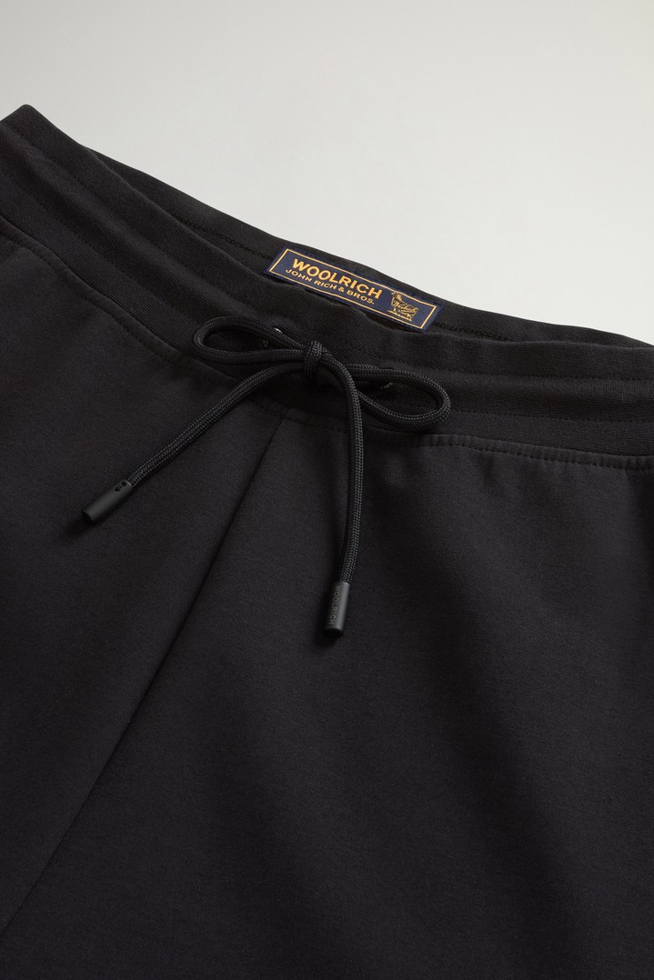 INTERLOCK SWEATPANTS Black photo 5 | Woolrich