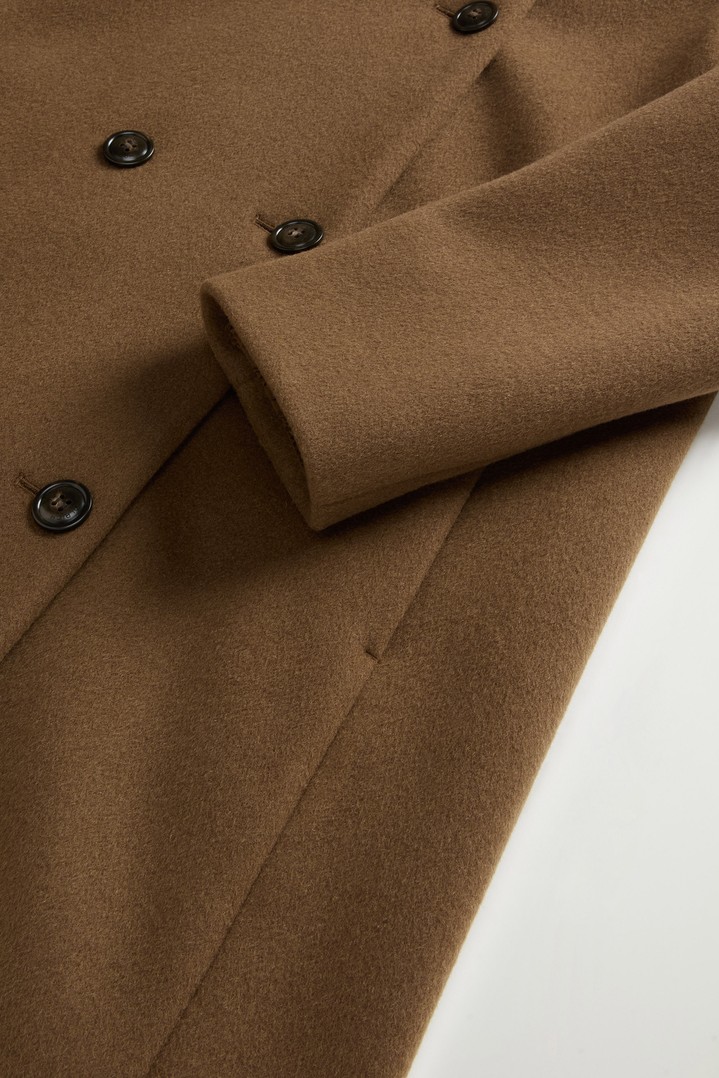 MELTON WOOL COAT Green photo 7 | Woolrich