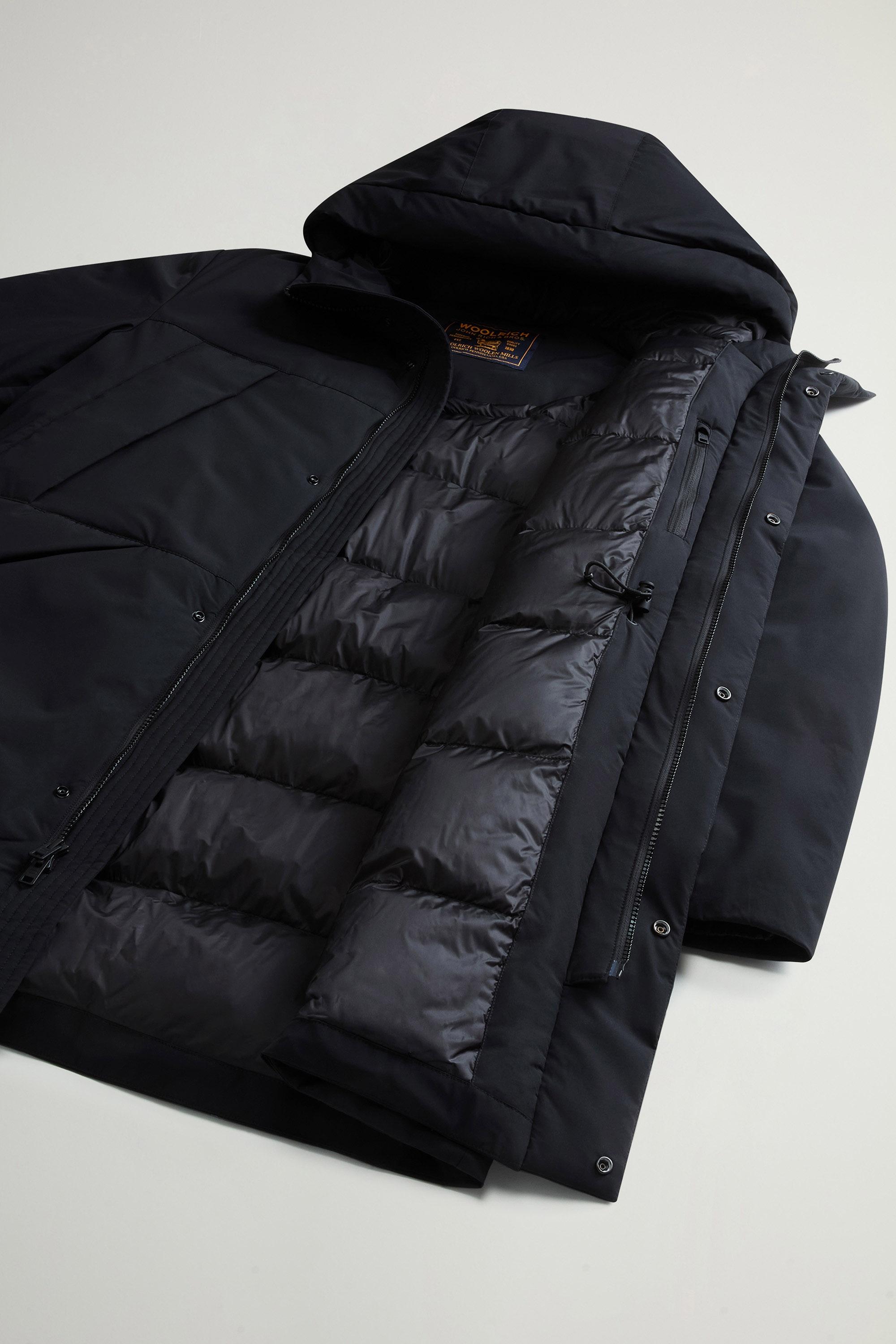 MATT STRETCH TETON PUFFER Black photo 8 | Woolrich