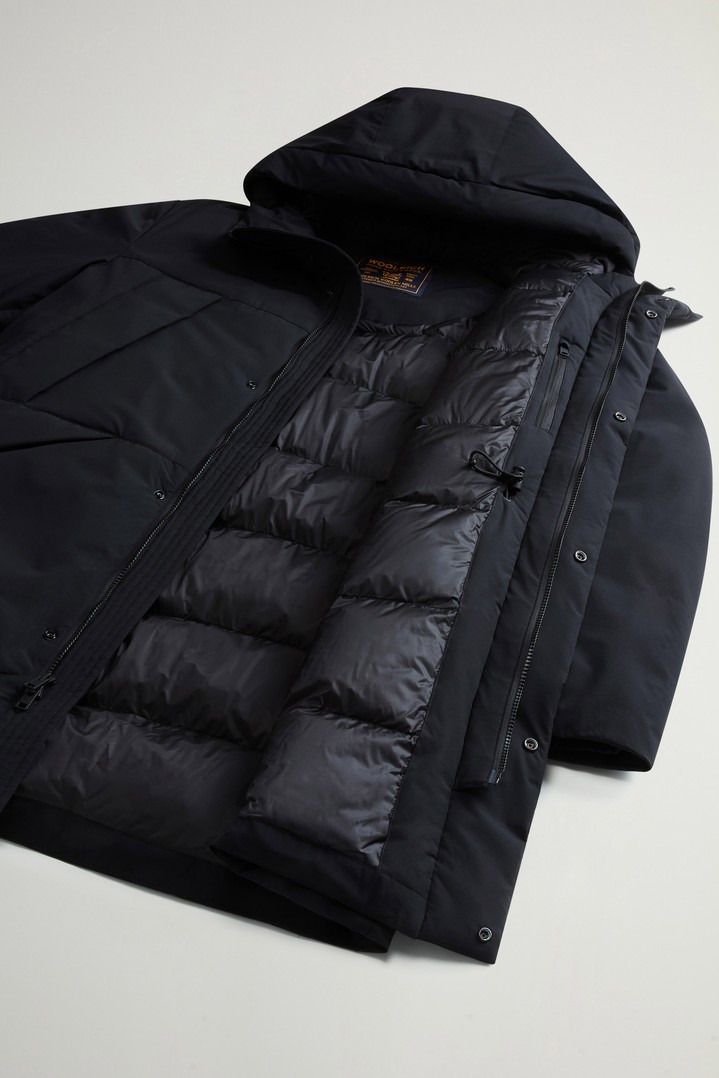 MATT STRETCH TETON PUFFER Black photo 8 | Woolrich