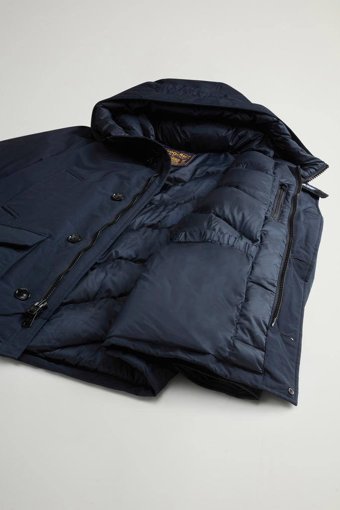 Arctic Anorak en Ramar Cloth Bleu photo 5 | Woolrich