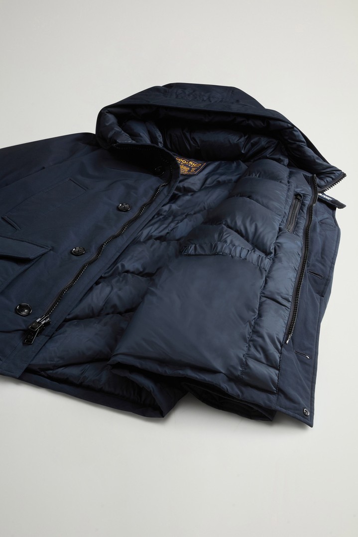 Arctic Anorak en Ramar Cloth Bleu photo 5 | Woolrich
