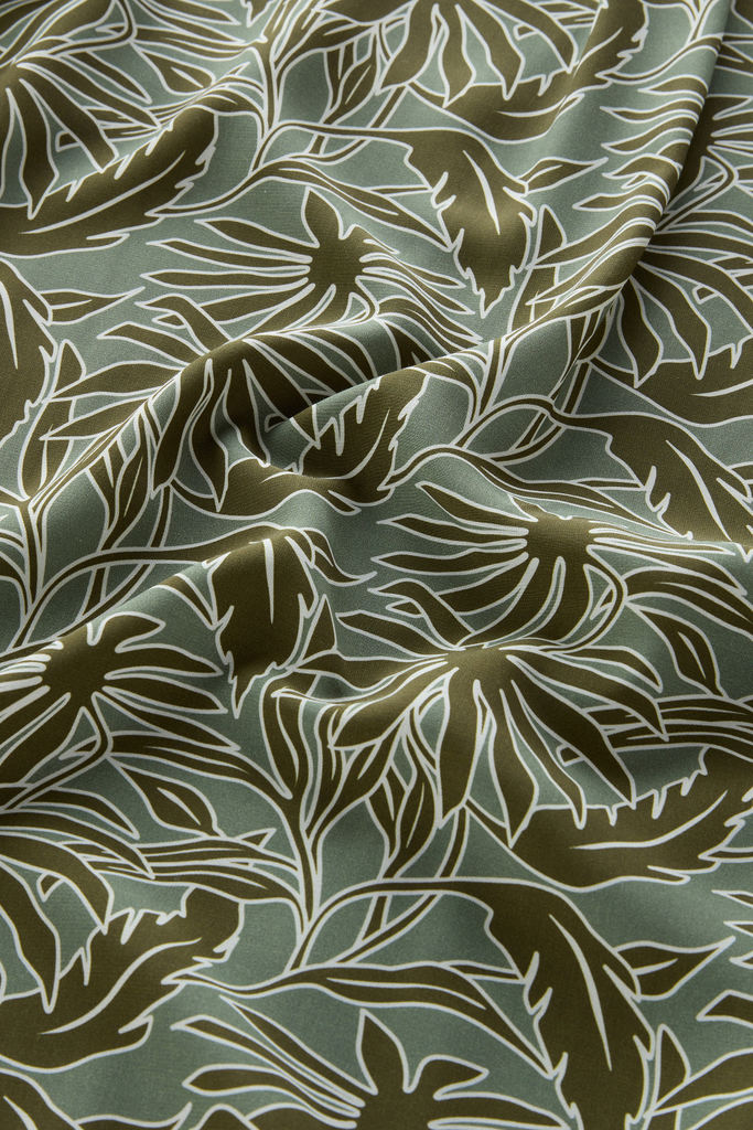 Shirt with Tropical Print Green photo 5 | Woolrich