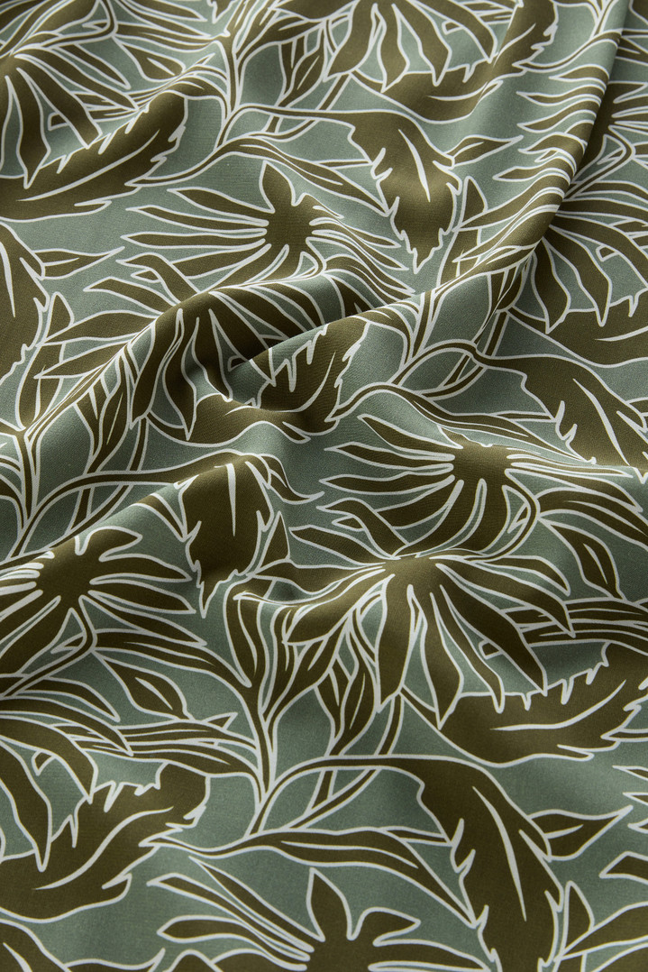 Shirt with Tropical Print Green photo 5 | Woolrich