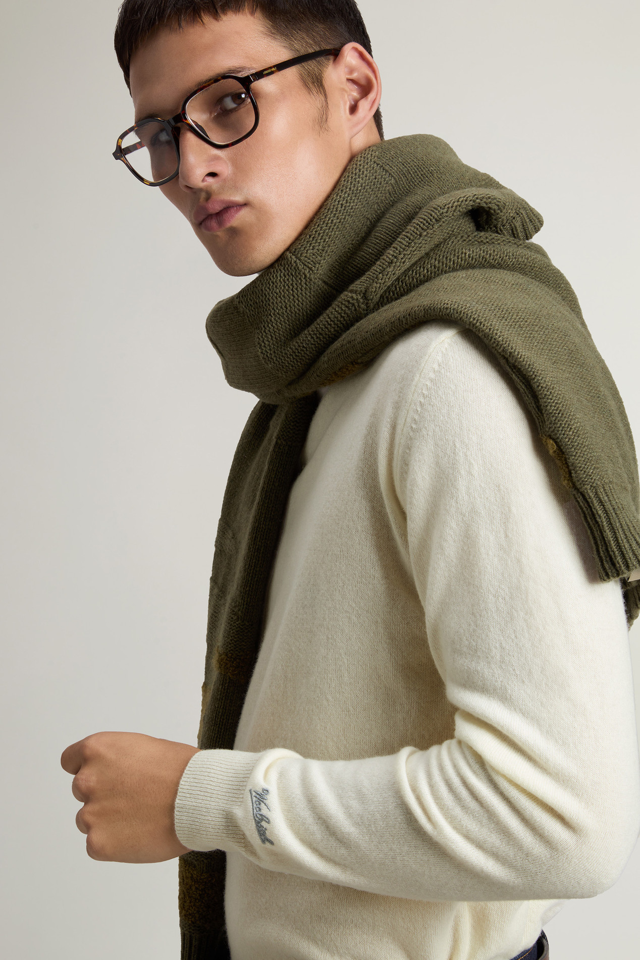 LAMBSWOOL TURTLENECK White photo 4 | Woolrich