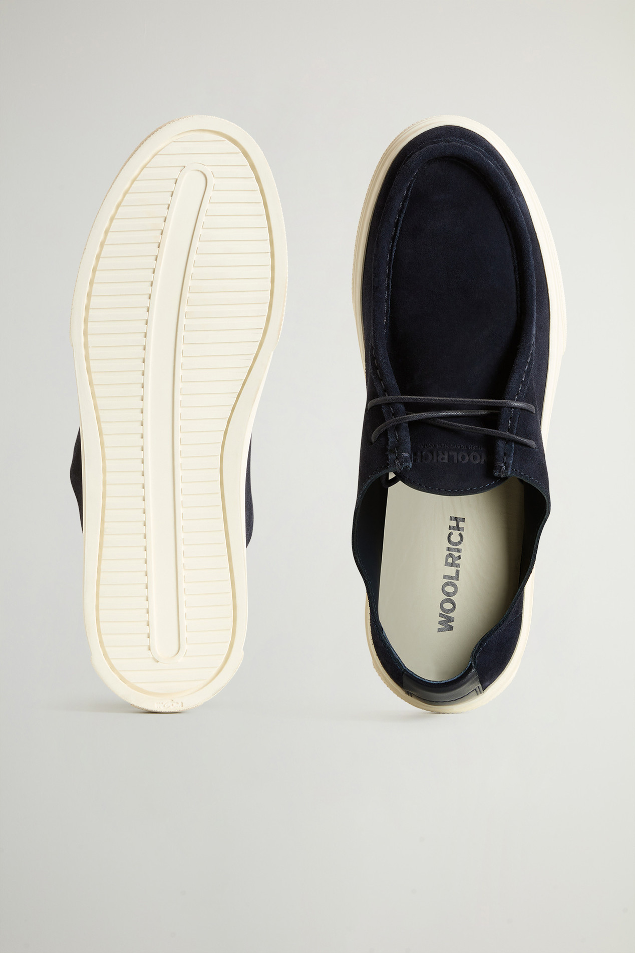 Upland Suede Lace-Up Shoes Blue photo 4 | Woolrich