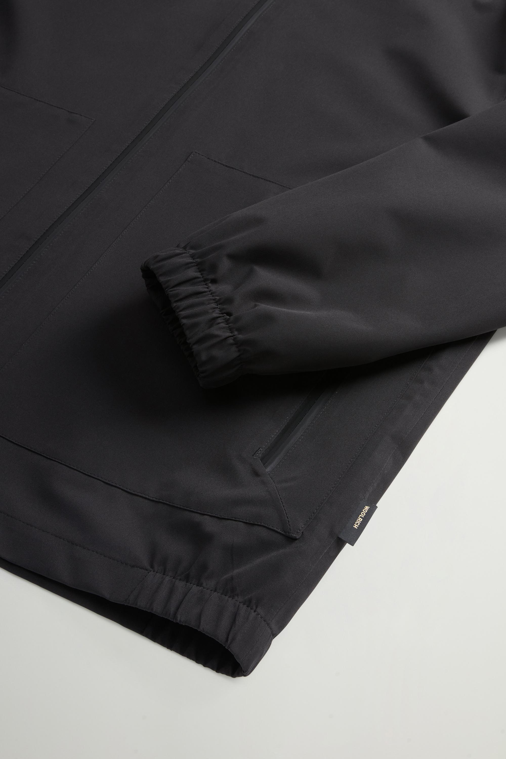 Waterproof Pacific Jacket in Two-Layered Fabric Black photo 8 | Woolrich