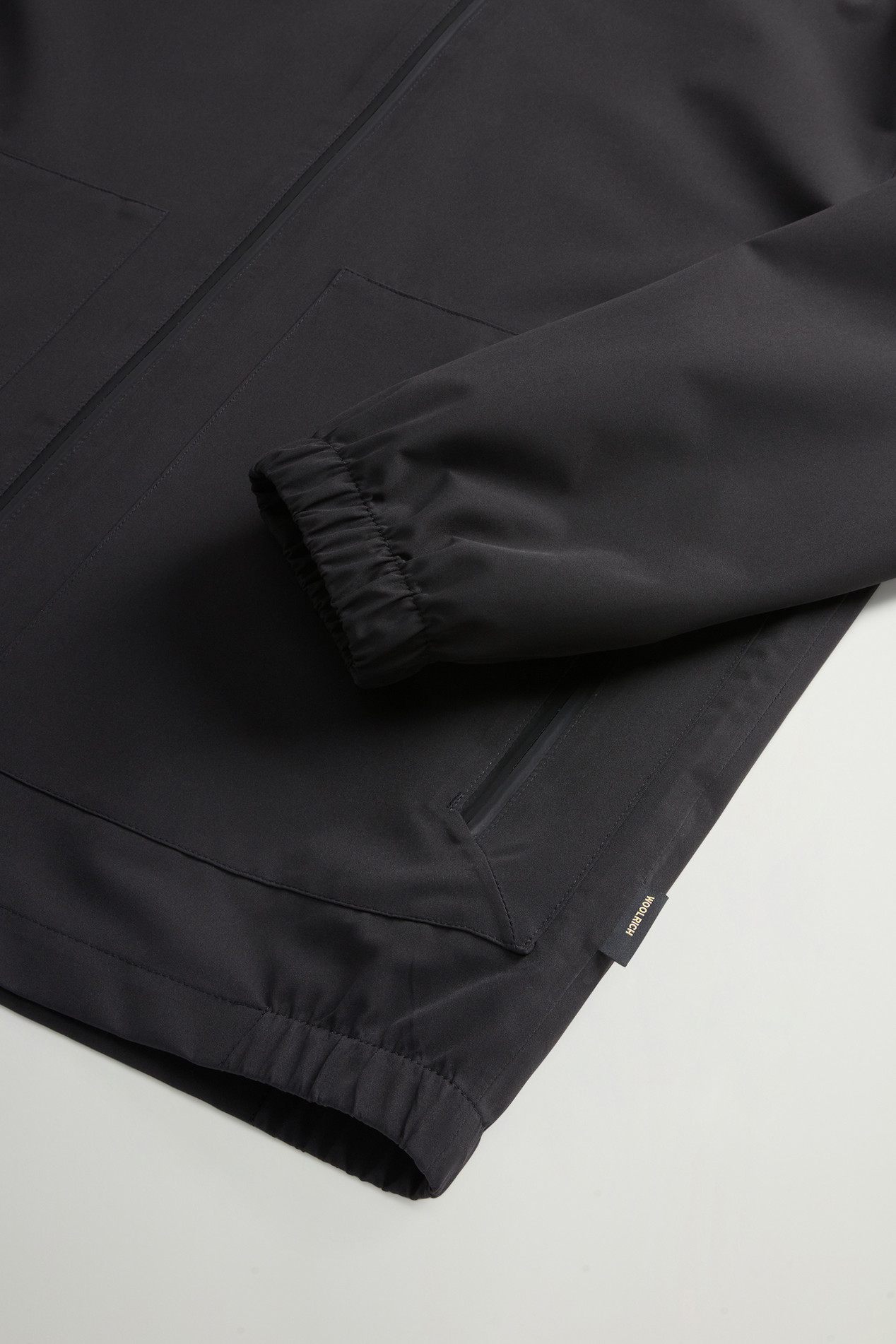 Waterproof Pacific Jacket in Two-Layered Fabric Black photo 8 | Woolrich