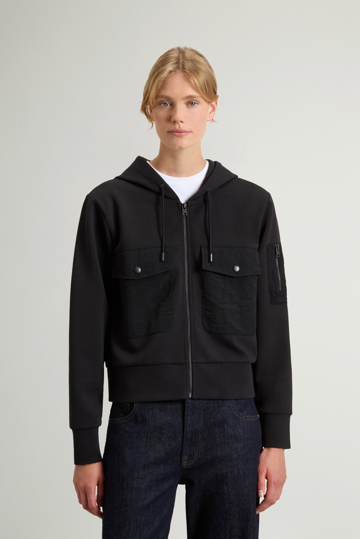 INTERLOCK TRACK SWEATSHIRT Black photo 1 | Woolrich