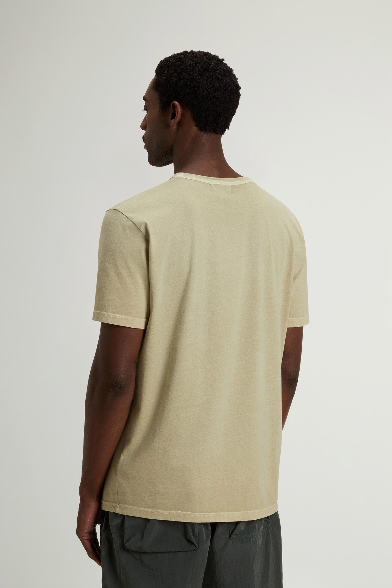 LIGHT GD T-SHIRT Beige photo 3 | Woolrich