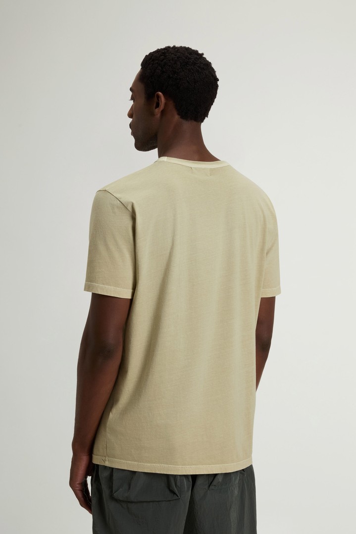 LIGHT GD T-SHIRT Beige photo 3 | Woolrich