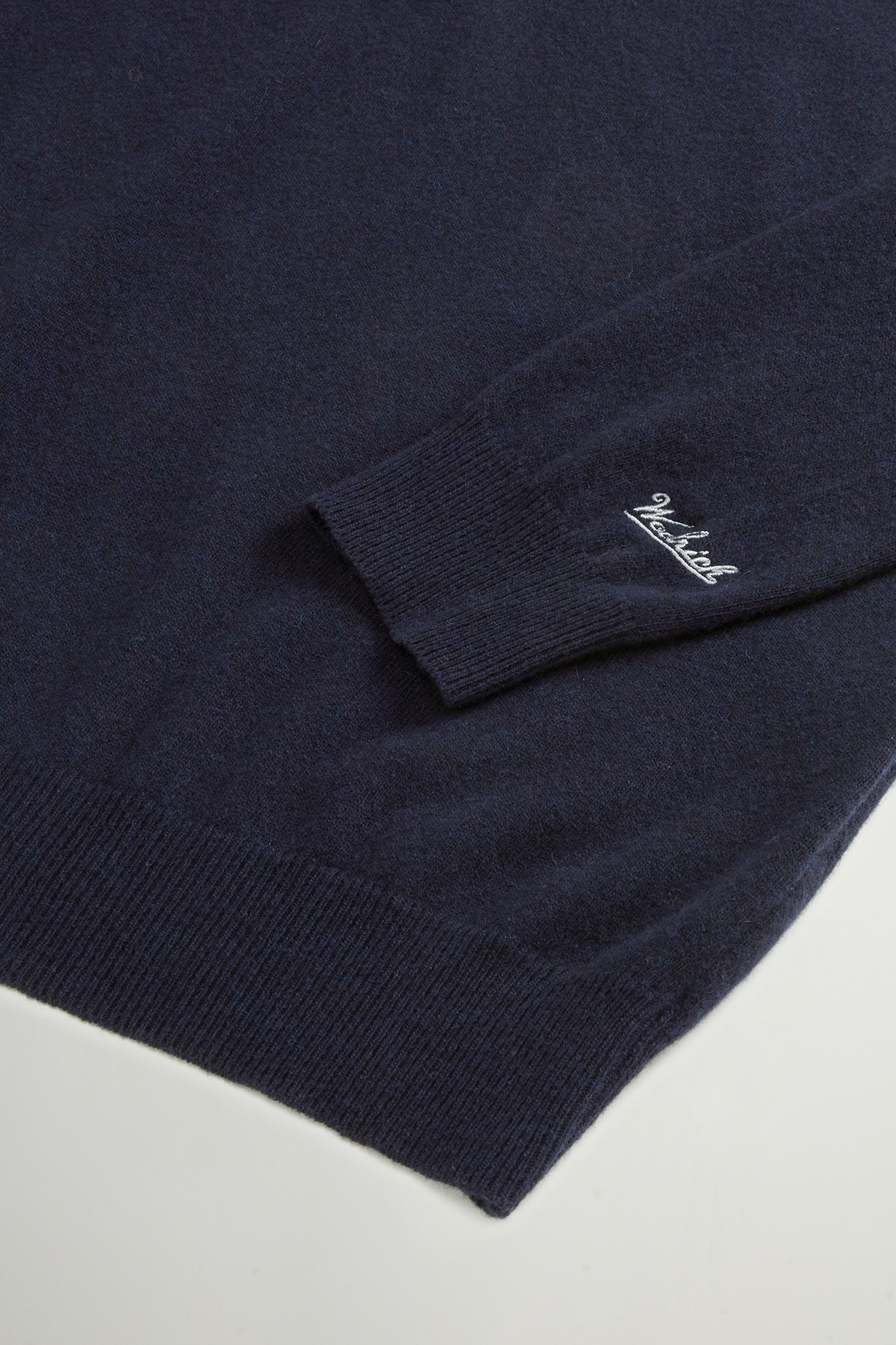 Pure Wool Crewneck Sweater Blue photo 6 | Woolrich