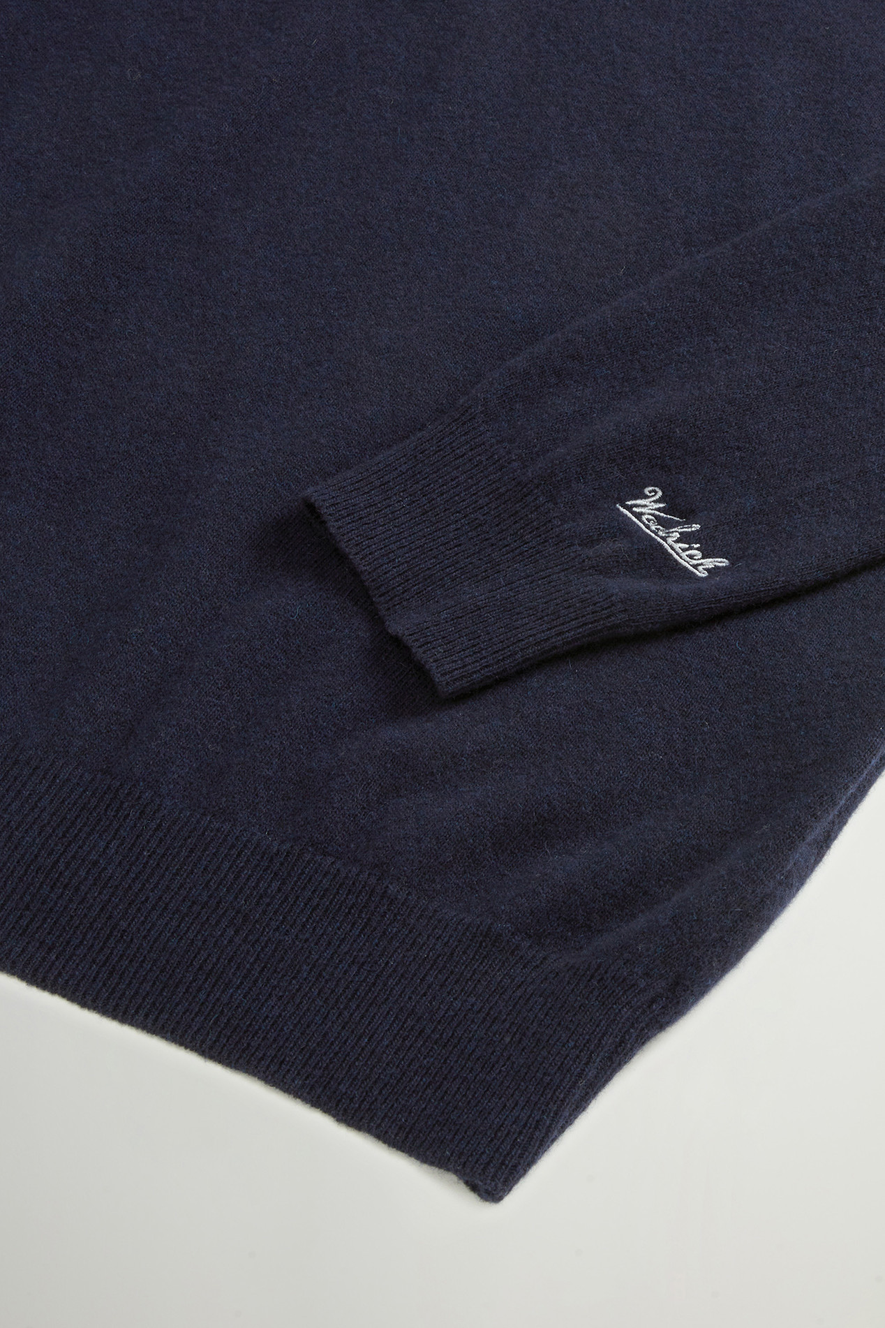 Pure Wool Crewneck Sweater Blue photo 6 | Woolrich