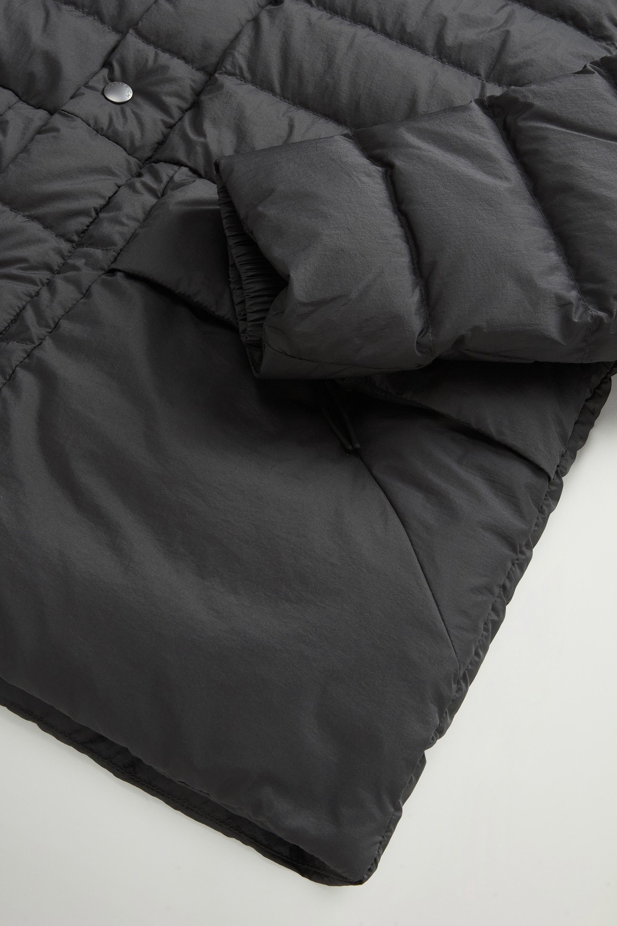 Bering Jacket in Crinkle Nylon Gray photo 3 | Woolrich