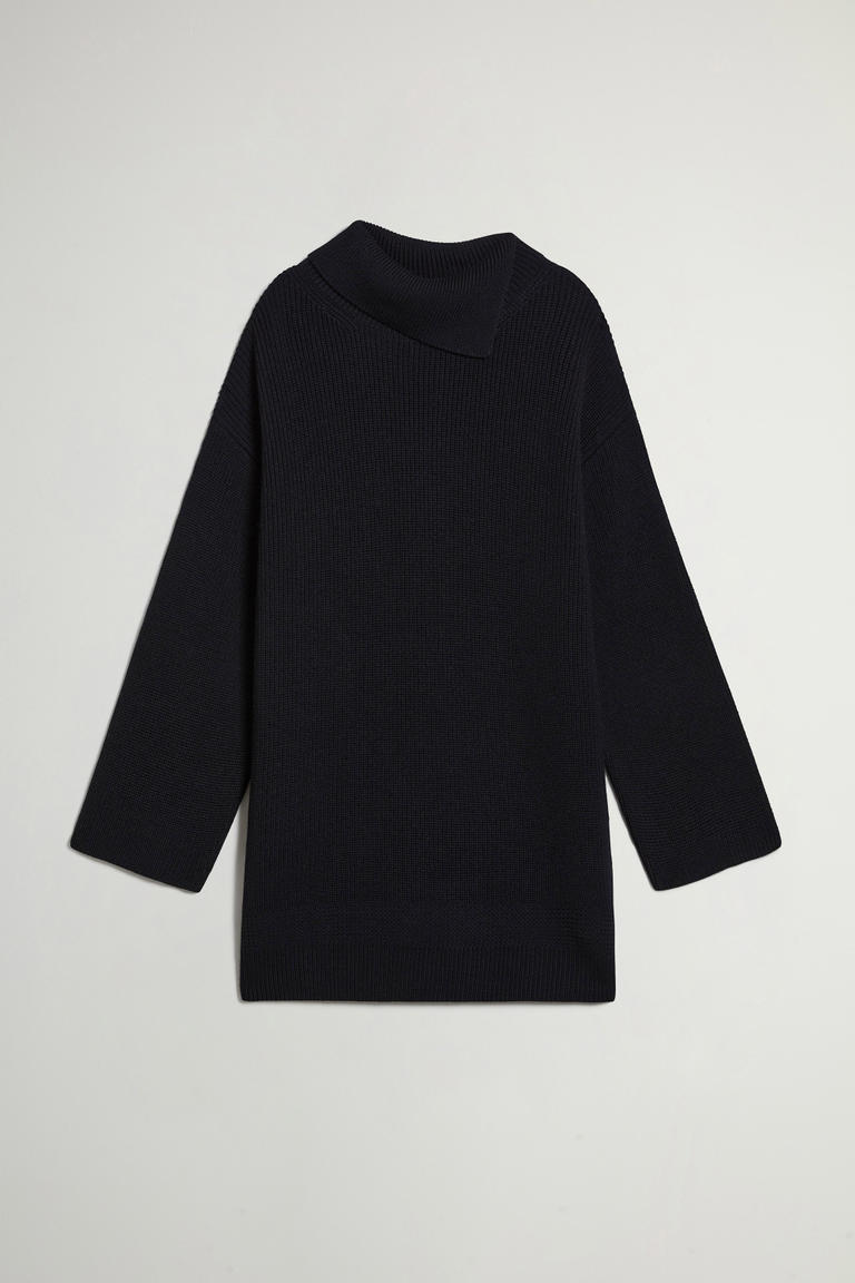 Turtleneck Sweater in Pure Merino Virgin Wool Black photo 1 | Woolrich