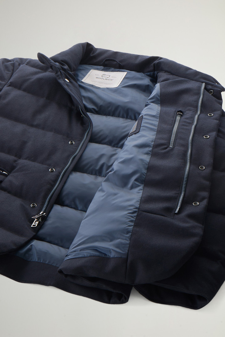 Blazer in Vitale Barberis Canonico Virgin Wool Flannel Blue photo 4 | Woolrich