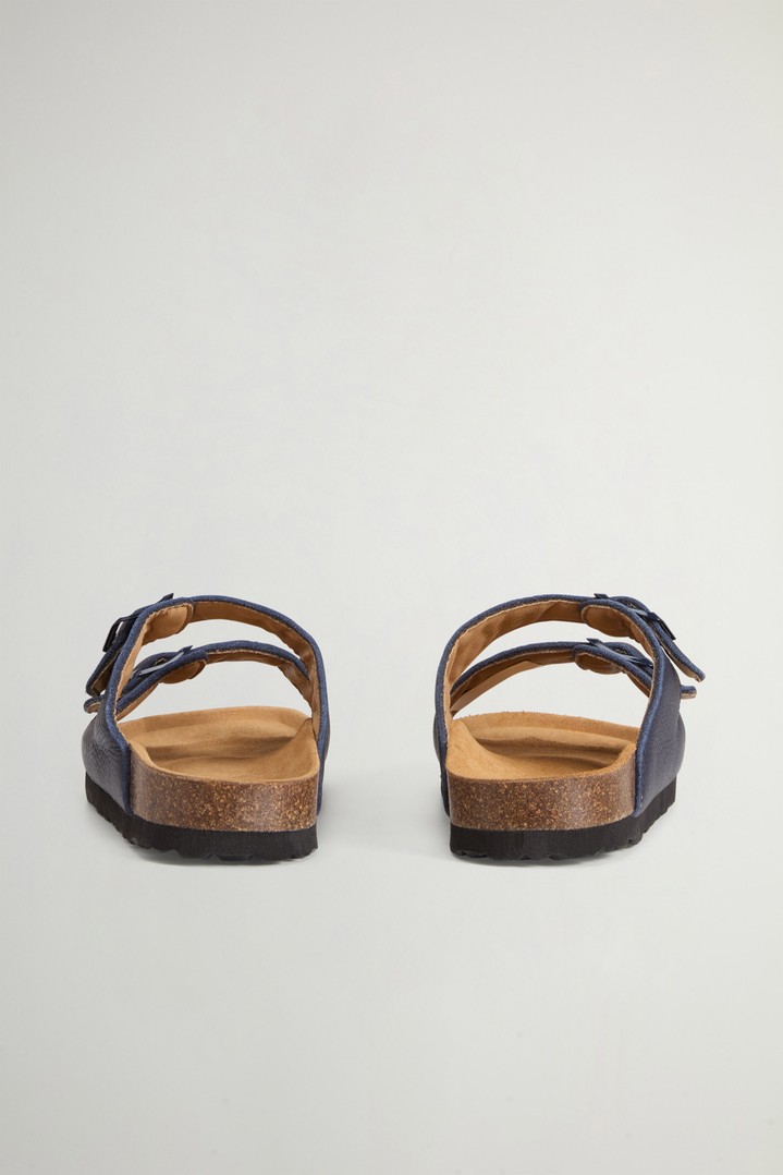 TWO BANDS SANDAL Blue photo 3 | Woolrich