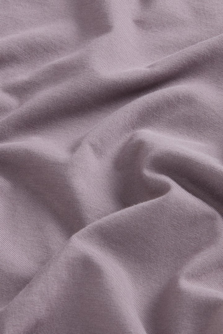 COTTON GRAPHIC T-SHIRT Purple photo 7 | Woolrich