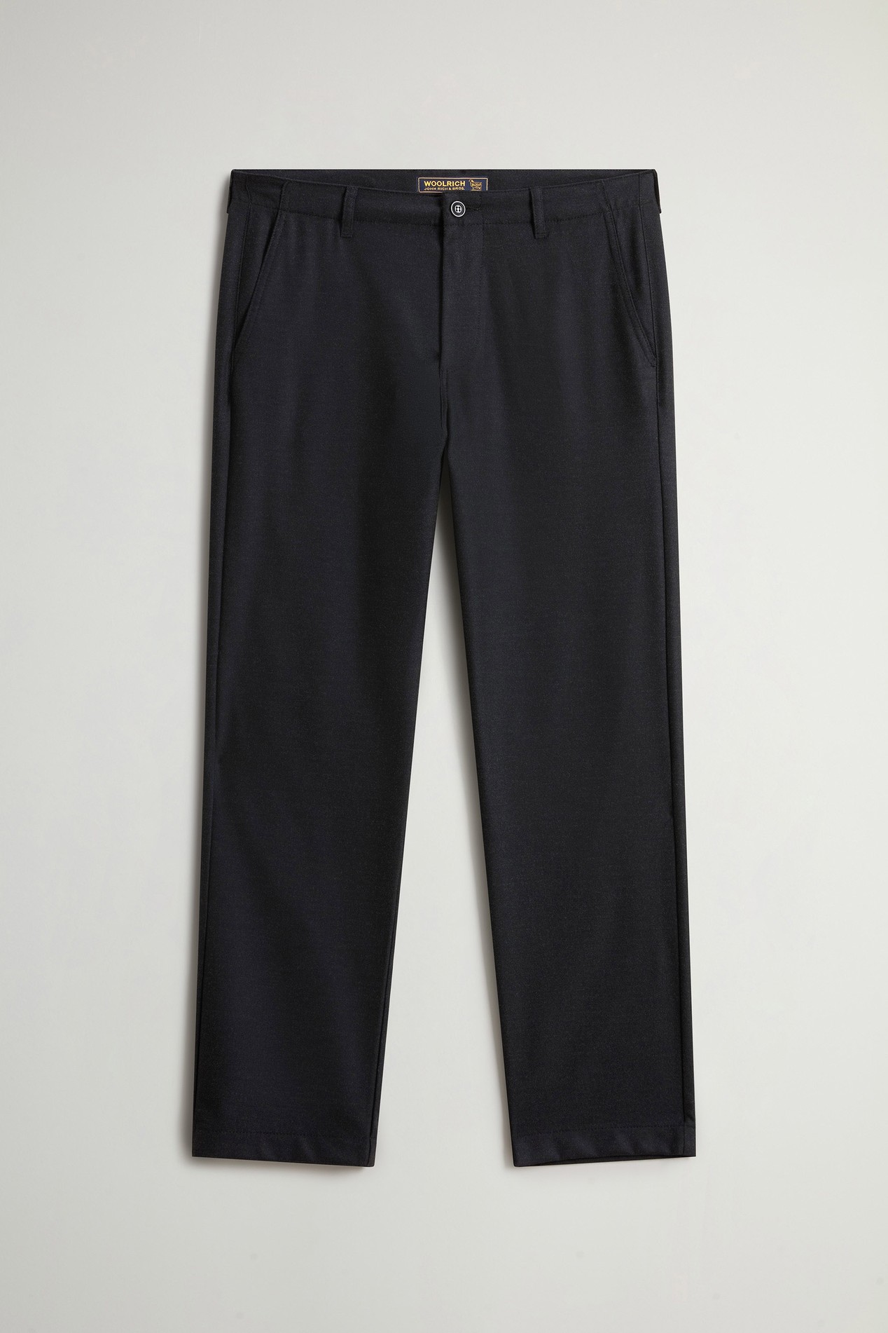 Chinohose aus Flanell aus einer recycelten Wollmischung Grau photo 1 | Woolrich