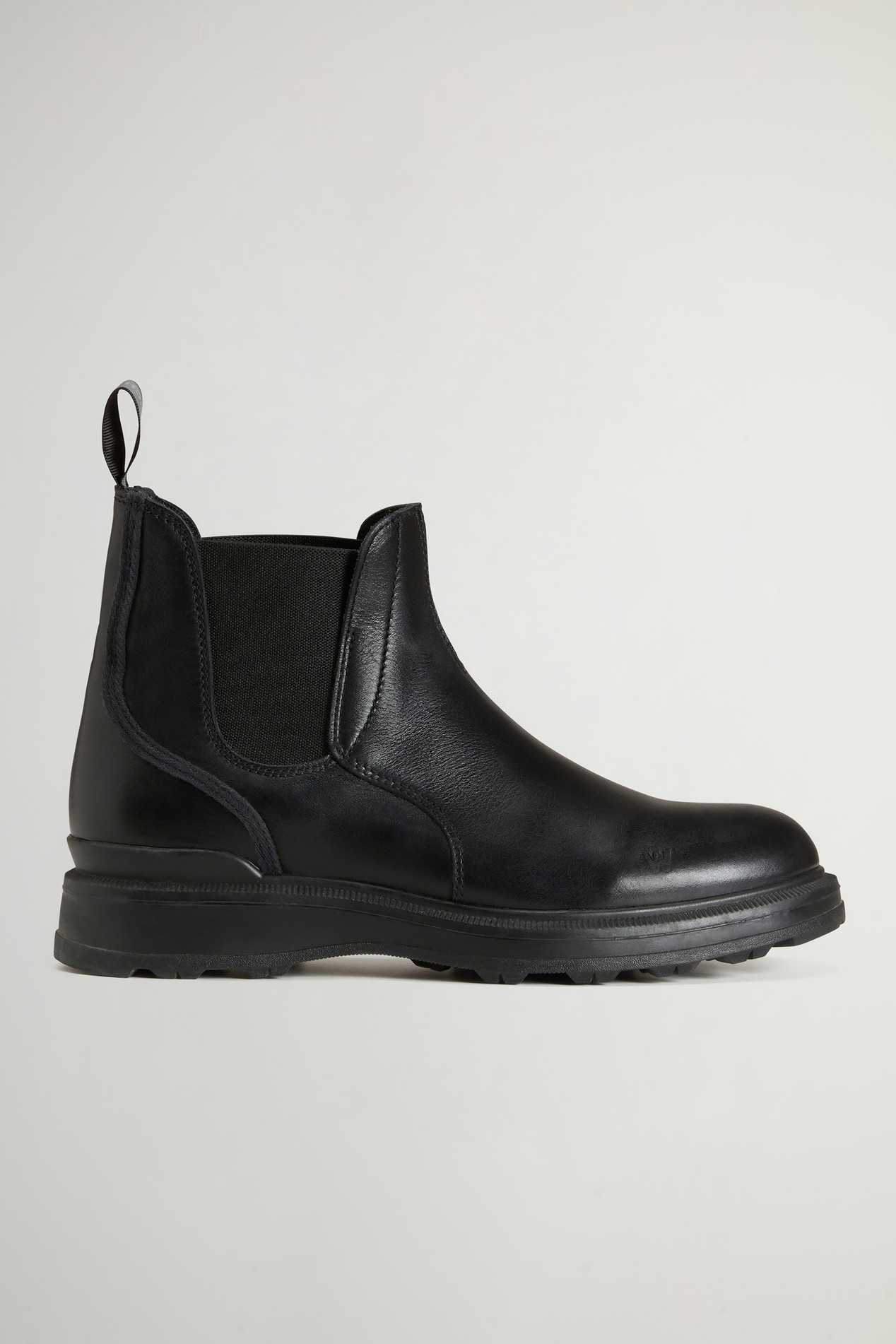 Stone Grove Ankle Boots in Leather Black photo 1 | Woolrich