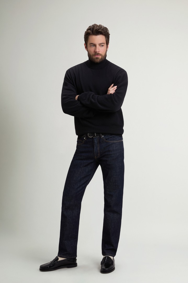 LAMBSWOOL TURTLENECK GG18 Zwart photo 2 | Woolrich