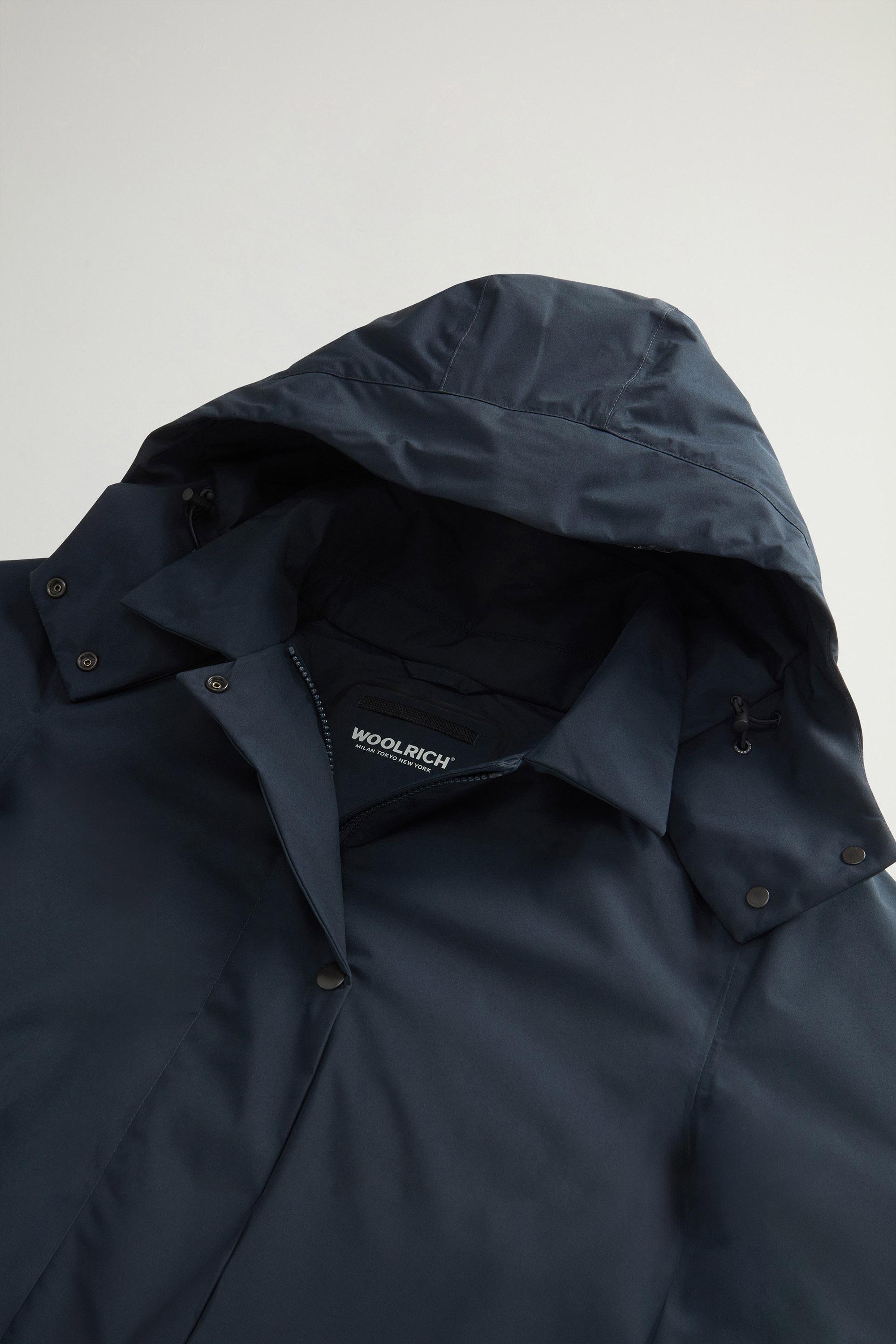 Coat in WINDSTOPPER GORE-TEX Blue photo 6 | Woolrich