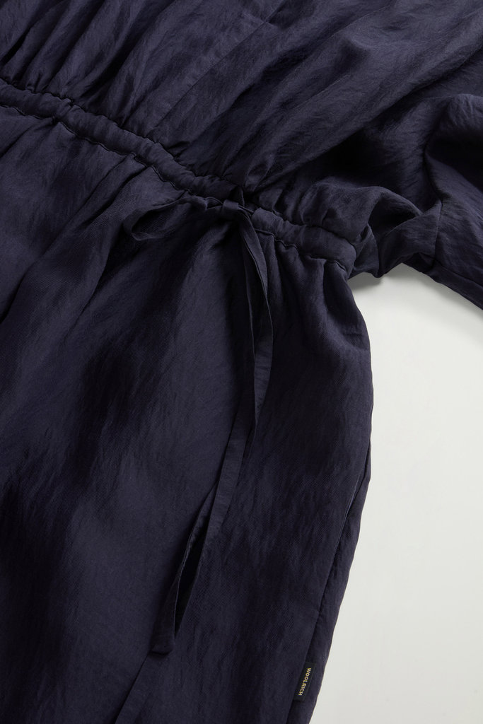 FLUID SHIRT DRESS Blue photo 7 | Woolrich