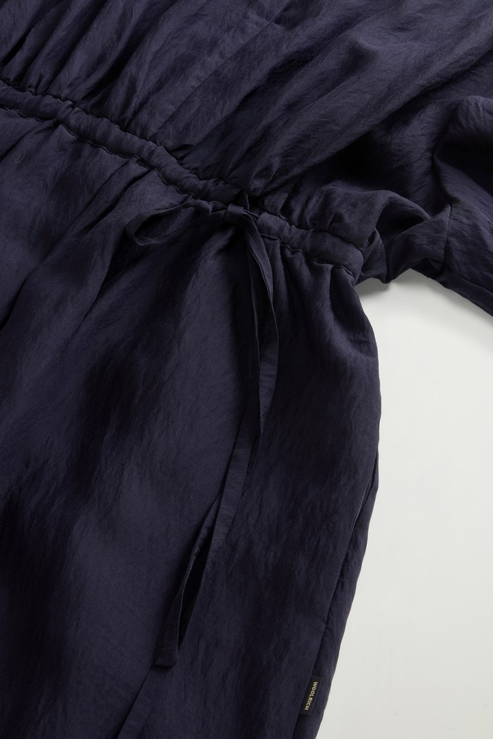 FLUID SHIRT DRESS Blue photo 7 | Woolrich