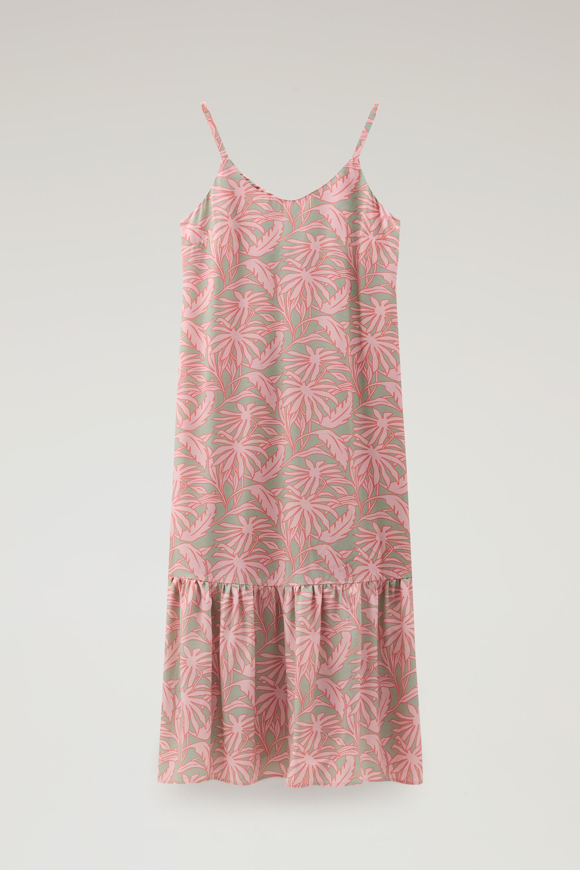 Dress with Tropical Print Pink photo 1 | Woolrich
