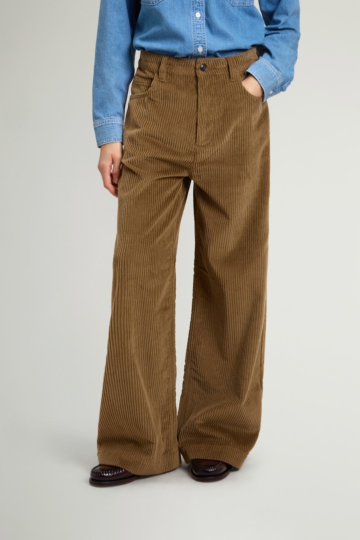 CORDUROY TROUSERS Beige photo 1 | Woolrich