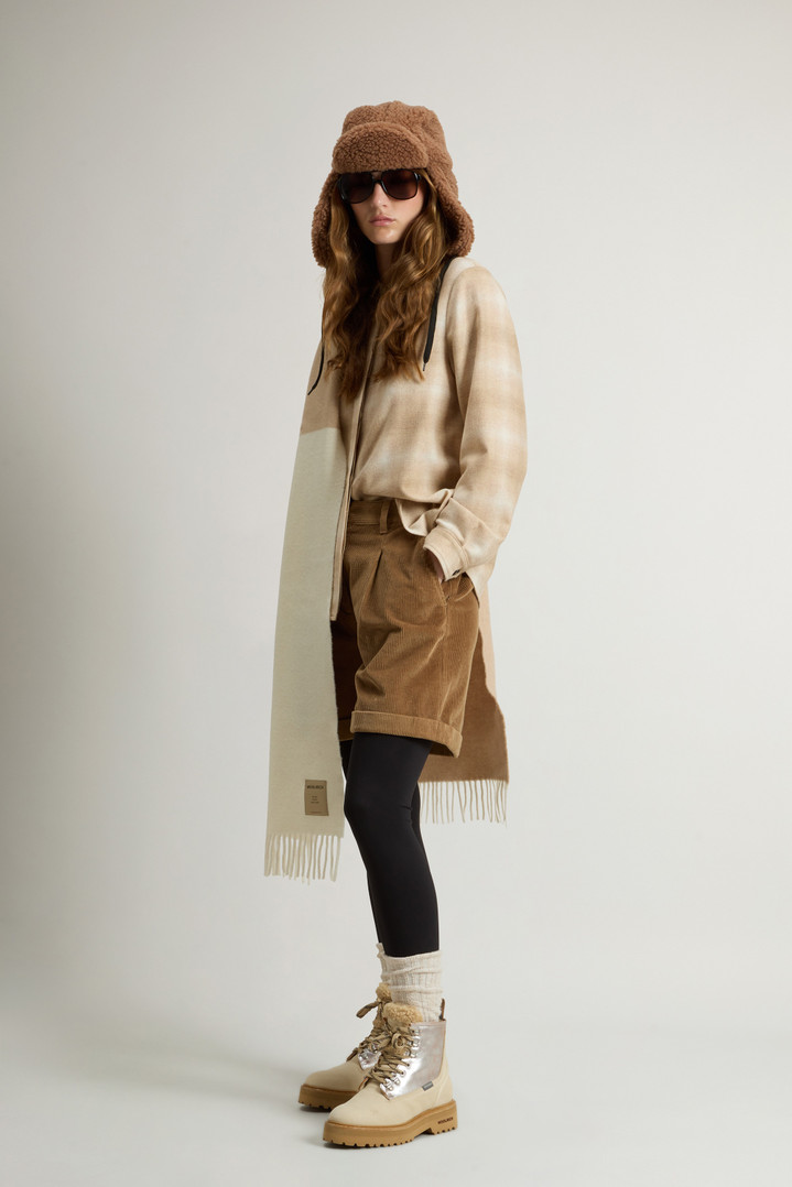 LIGHT SOFT WOOL SHIRT Beige photo 2 | Woolrich